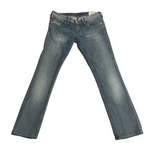 Diesel Lowky Womens Light Wash Womens Skinny Straight Denim Jeans 26